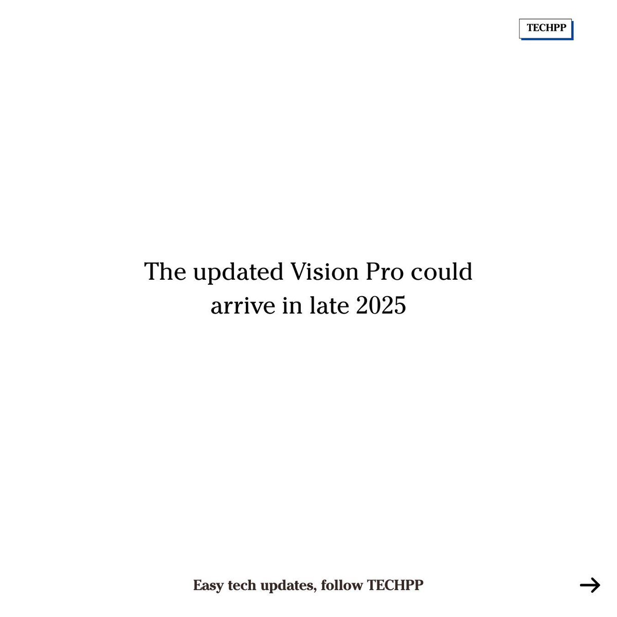 techpp's tweet image. Apple code confirms Vision Pro with M5 chip

#Apple #VisionPro #M5Chip #SpatialComputing #TechNews