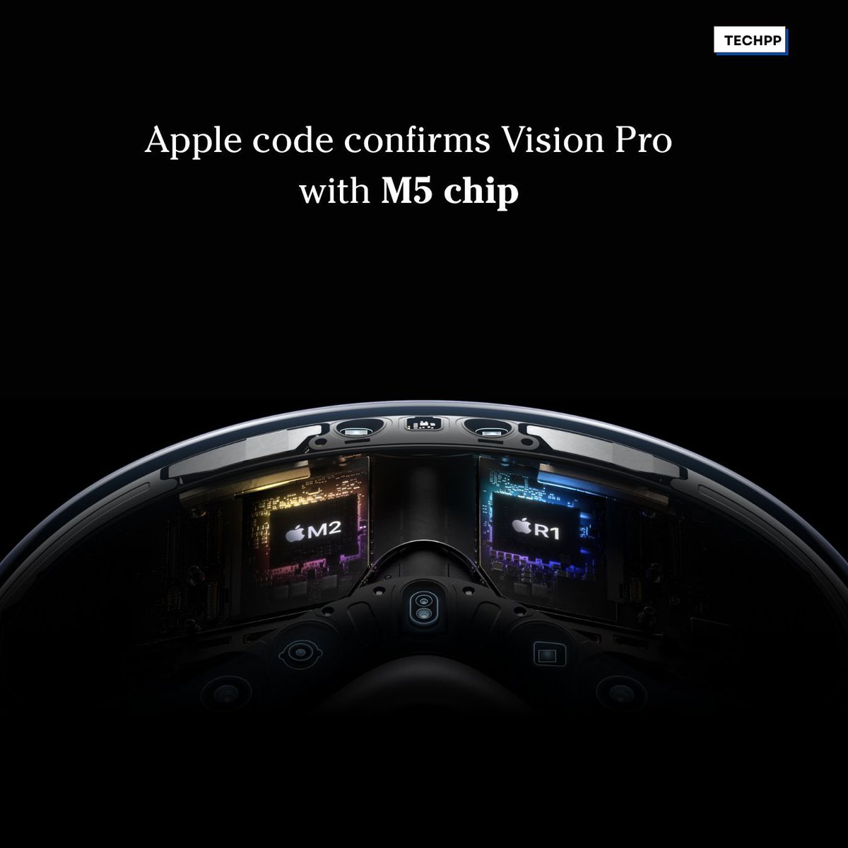 techpp's tweet image. Apple code confirms Vision Pro with M5 chip

#Apple #VisionPro #M5Chip #SpatialComputing #TechNews