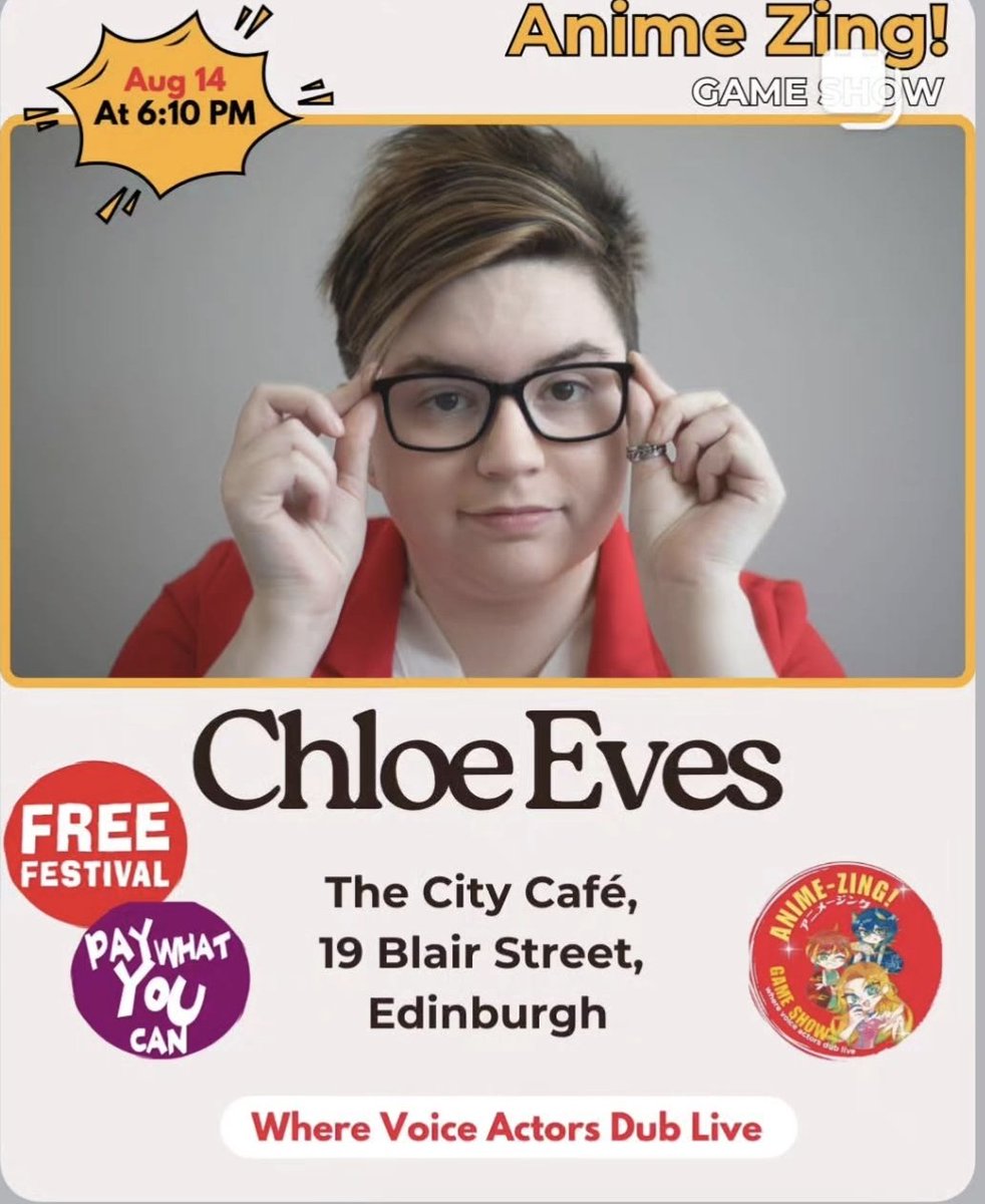 Tonight and tomorrow Edinburgh!!!!