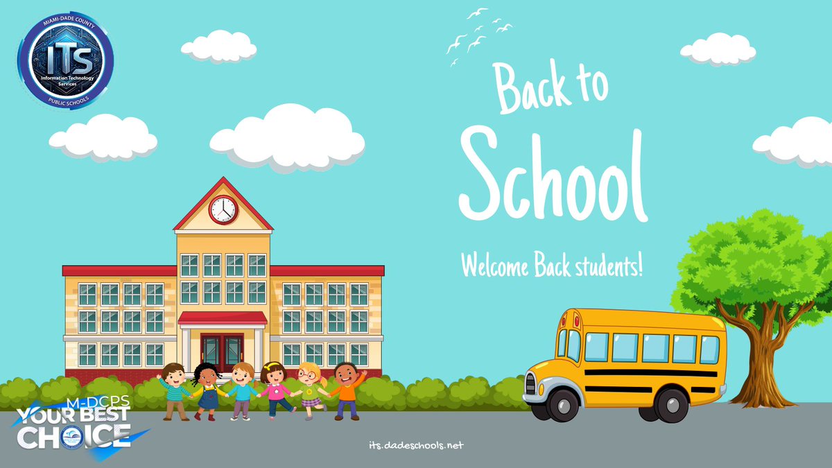 On behalf of <a href="/MDCPS/">Miami-Dade Schools</a> Information Technology Services, we wish all students &amp; staff a successful, safe, and amazing 2025-26 school year! Let’s make it a year of innovation, learning, and achievement. 💻🎓 #MDCPS #BackToSchool #ITSLeads #YourBestChoiceMDCPS