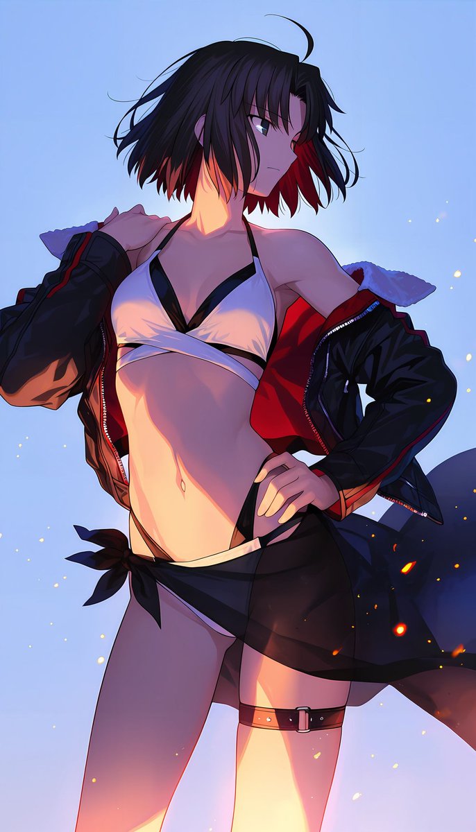 PixelMaster00's tweet photo. Shiki Ryougi
#FGO
#両儀式
#着物両儀式 https://t.co/gmi2otLmNC
