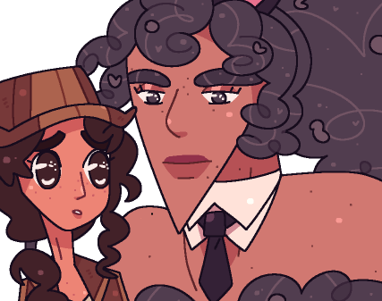 tonights doodle offerings. been thinking a bit about realized!boxbunny :3c #dateeverything