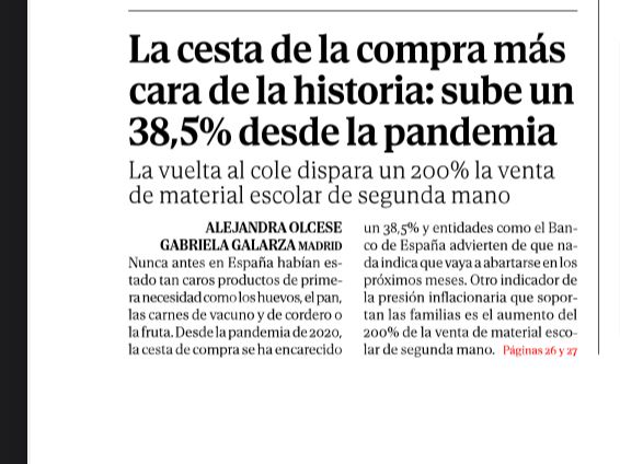 El sanchismo, una máquina de generar pobreza.