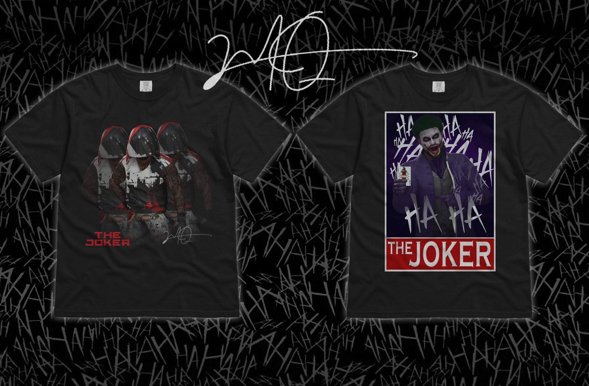 Marcus “The Joker” Quinn merch just went live 🔥

deycallmetravis-shop.fourthwall.com/products/one-m…