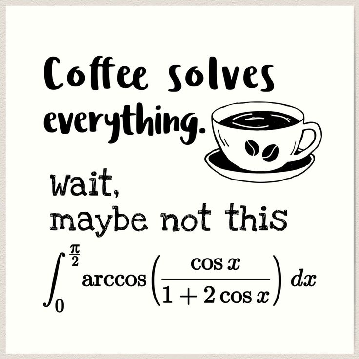 MathematicsIt's tweet photo. Coffee solves everythingโฆ except maybe โซโ^(ฯ/2) arccos( cos x / (1 + 2cos x) ) dx โ๐ #MathHumor #CoffeeLovers #IntegralProblems https://t.co/y6jXfpq0Op