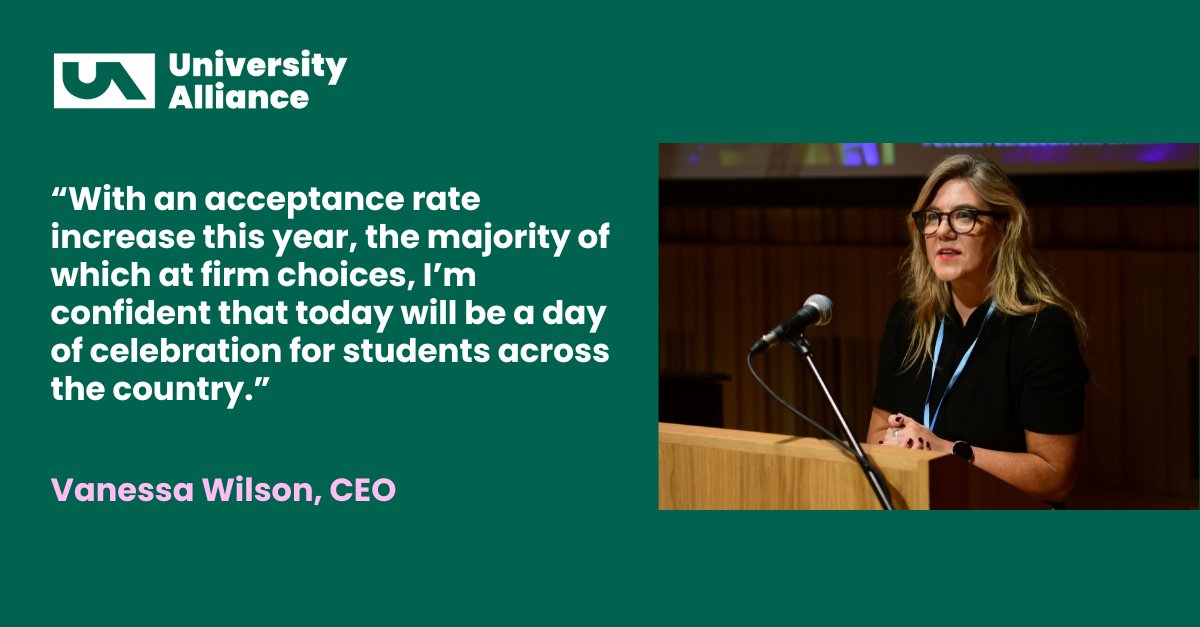 "Good luck to everyone receiving their level 3 results today!"

University Alliance responds to the UCAS Level 3 figures released today: full statement on the site 👇

unialliance.ac.uk/2025/08/14/uni…