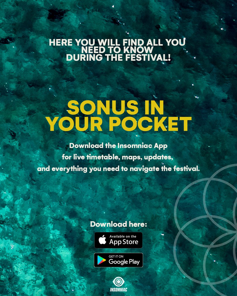SONUS IN YOUR POCKET 📲 

Your all-in-one festival guide is here. From the dancefloor to the docks, everything you need to know during the festival is just a tap away.

Get it now on the App Store or Google Play and carry Sonus in your pocket all week long.
_
#SonusCroatia