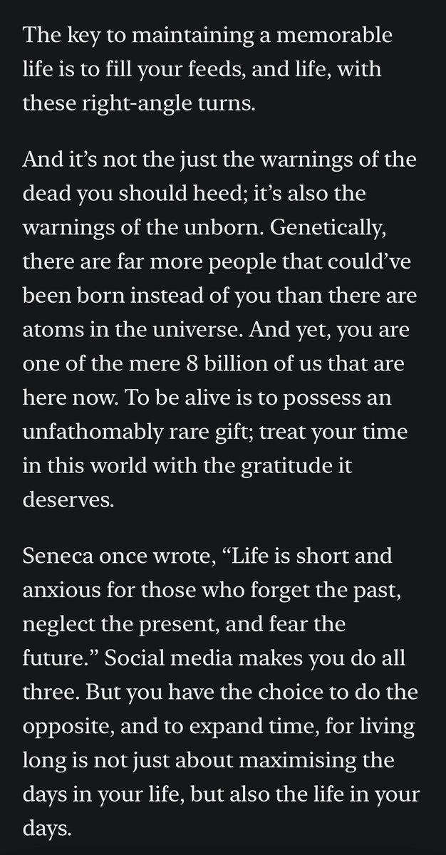 This is easily the best essay I’ve read all year.. highly recommend reading in full