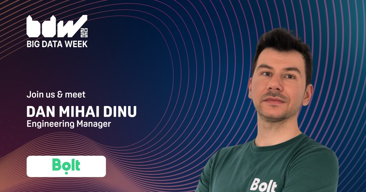 Big Data Week (@bigdataweek) on Twitter photo 🔵 AI is transforming the engineering landscape; how do we thrive in the AI era? Join Dan Mihai Dinu, Engineering Manager at <a href="/boltapp/">Bolt</a>, at BDW Bucharest as he breaks down what’s changing, the must-have skills to stand out & how to future-proof your career.
bucharest.bigdataweek.com/session/the-ne… 🔵 AI is transforming the engineering landscape; how do we thrive in the AI era? Join Dan Mihai Dinu, Engineering Manager at <a href="/boltapp/">Bolt</a>, at BDW Bucharest as he breaks down what’s changing, the must-have skills to stand out & how to future-proof your career.
bucharest.bigdataweek.com/session/the-ne…