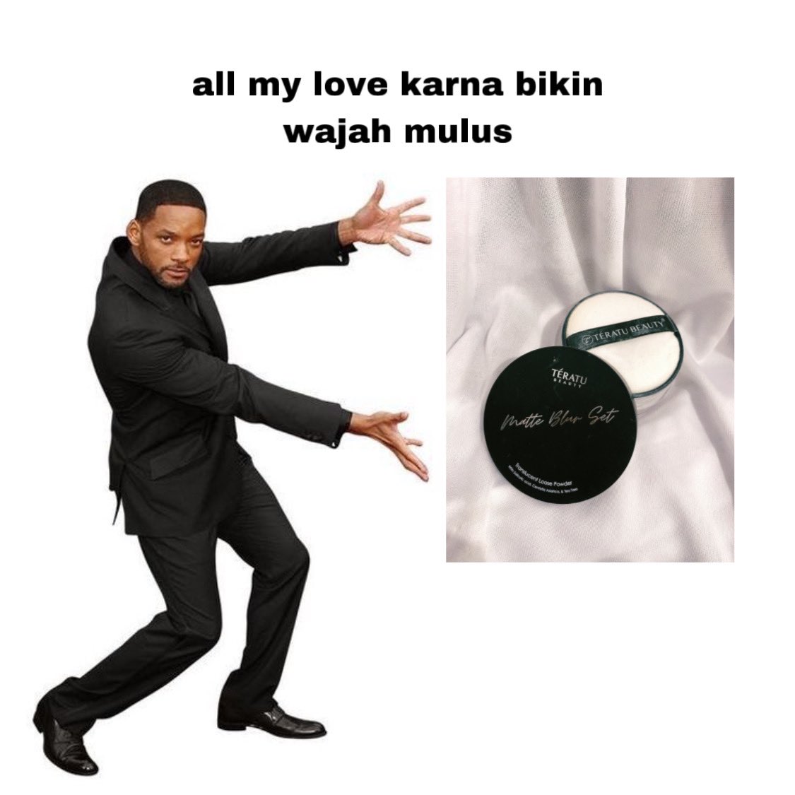 kalo sekarang mah biar ga cemang cemong pake bedak teratu aja, pake bedak kayak pake filter hahaha s.shopee.co.id/9UrH8wzaOn