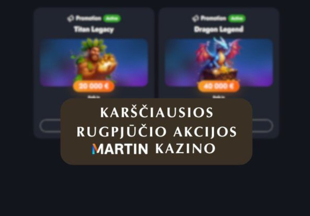 Mega Cash The Gold" naujienos💡

„Martin Casino“ vyksta „Drops &amp; Wins“ akcija su 24 000 000 € priziniu fondu🚀

✓ Progresyvūs jackpotai iki 1M€  
✓ Dabartinis prizas: 700k€+
✓ Pradėti nuo 0,01€

casinoguru.lt/greiti-ismokej…

#MegaCashTheGold #Immerion #CasinoGuru