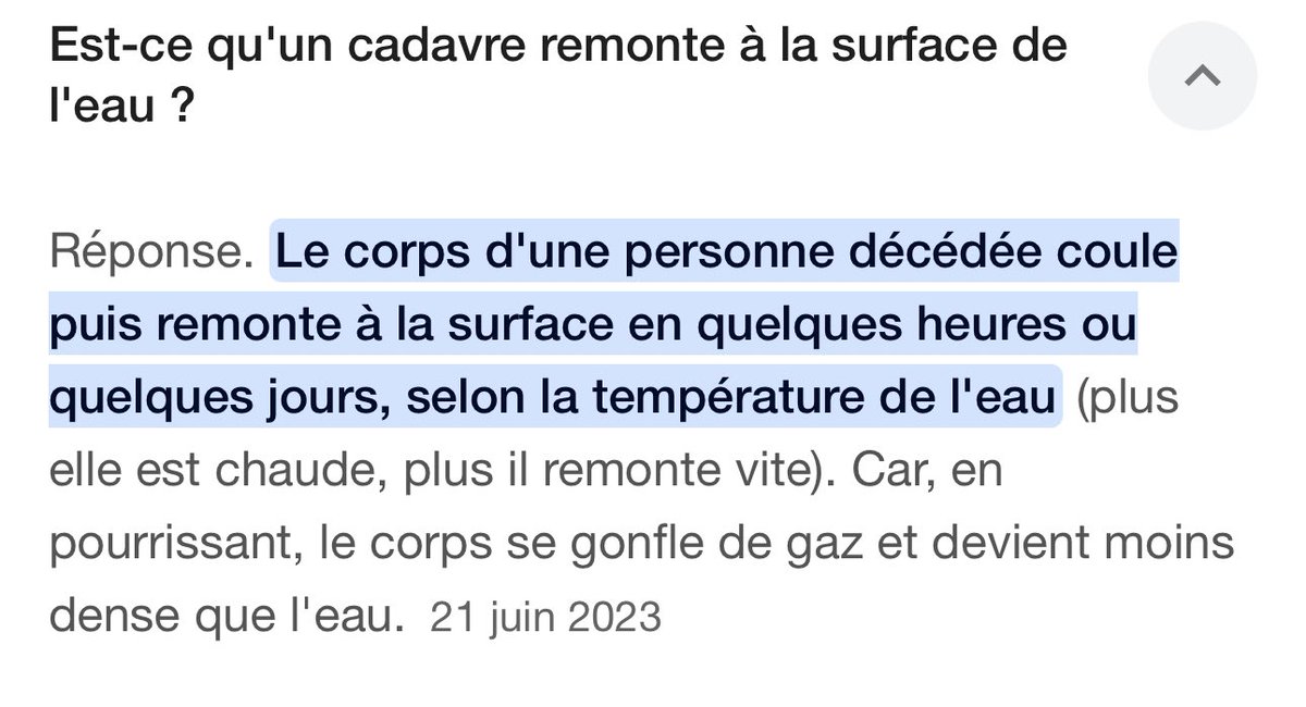 slomacpartout's tweet photo. @mchntahsah @ImpactMediaFR si les poumons sont remplis d’eau ils remontent tout de même rapidement visiblement https://t.co/2EcBttf1EU