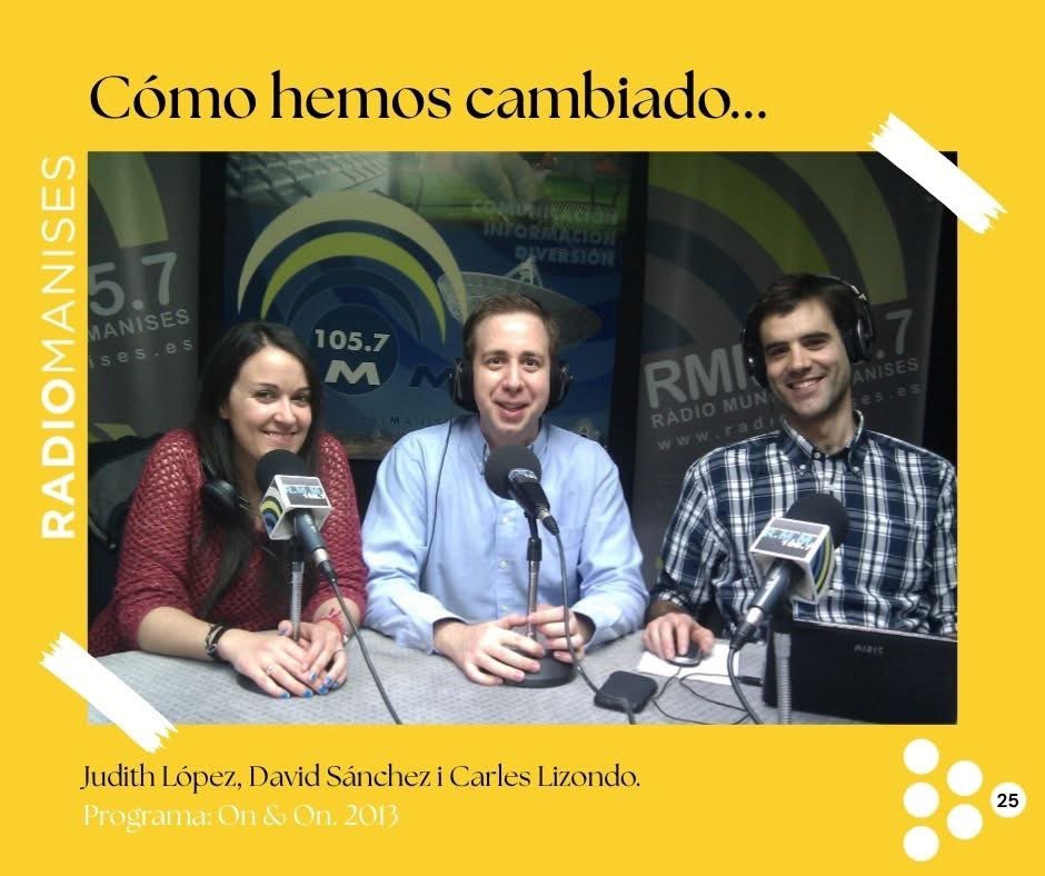 radiomanises's tweet photo. Sempre ens han interessat les noves tecnologies i gràcies a l'equip de "On &amp; on" durant diverses temporades estàvem al corrent d'aquesta temàtica. https://t.co/SIglsKHIY7