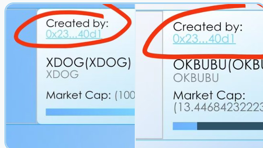 okx 新台子，昨晚本来要打，看网站有点卡就去睡觉了  现在龙一XDOG 0x0cc24c51bf89c00c5affbfcf5e856c25ecbdb48e 龙头同dev OKBUBU 内盘  0x6eE9abb1FD7E3f608c81691E042DEa8A36F5D57f