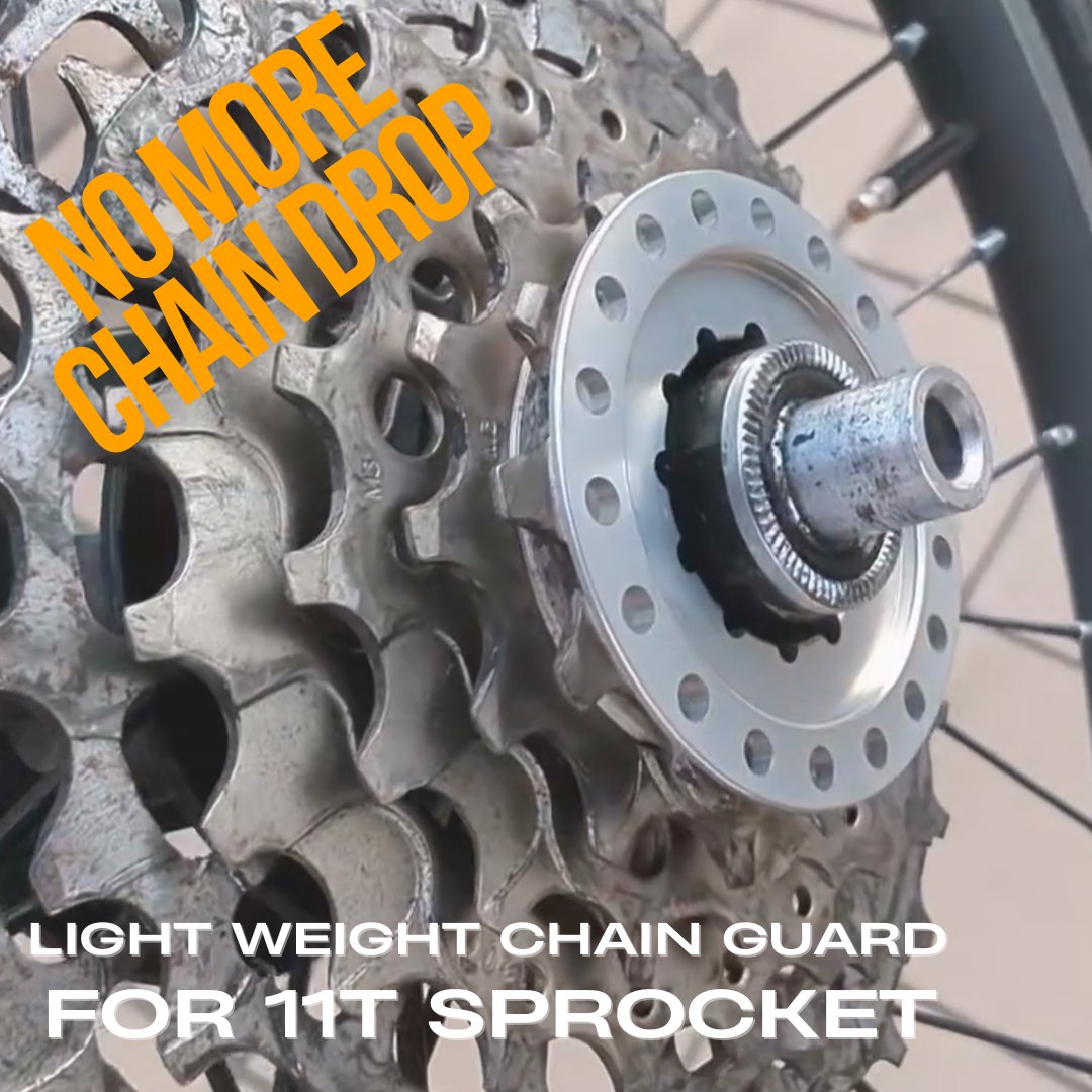 BIKEgangUK's tweet photo. Keep your chain in check — in style.

H&amp;H 11T Sprocket Side Chain Guard:
⚙️ Lightweight
🎨 Colorful
🚴 Drop-proof

🛒 Get yours here: https://t.co/xL0wxHUMq2

#BIKEgang #HH #BromptonMods #ChainGuard #LightweightPerformance #BromptonStyle https://t.co/lo1JnGYpYd