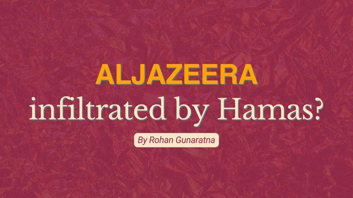 The #IDF, about a year ago found a computer in the #GazaStrip with the entire #Hamas manpower database. The details of #AnasalSharif, were found in it.

Al-Sharif was a Hamas commander, rocket planner, &amp; an #AlJazeera “journalist.”

Full article:
linkedin.com/pulse/journali…