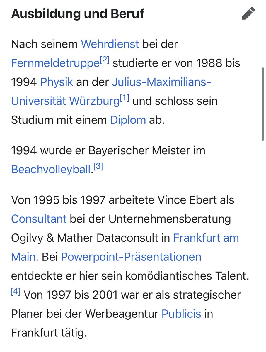 _randomalex_'s tweet photo. Da schreibt jemand seinen Wikipedia Artikel noch selber https://t.co/3PcSK9xfHQ