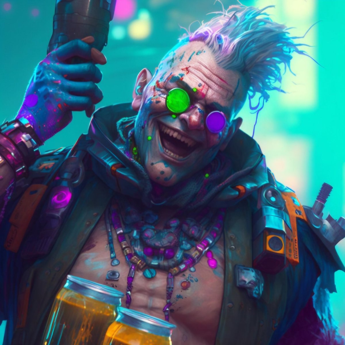 RichardKallelis's tweet image. Good morning everyone.  Happy Thirsty Thursday.  💯💯💯🎭🎭🎭
#Destabilized #Synthtopia #SYNTHKIDDOS #AwakenFromReality #SynthRelix #CyberForge #BeyondTheEnd #SynthtopiaXLoadedLions #BIOSYNTH #SYNTHETIX #crofam #cryptonftcom @synthtopiaworld