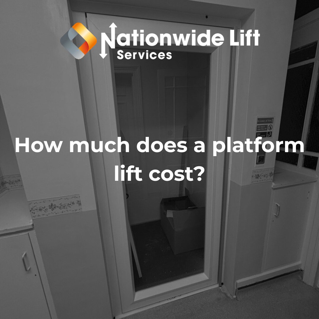 LiftNationwide's tweet image. How much does a platform lift cost? 

Typically platform lifts cost between £15,000 and £25,000. Platform lifts are an excellent disabled access solution for your building.

Platform lifts are quick to install, as well as being efficient. 

#PlatformLift #DisabledAccess