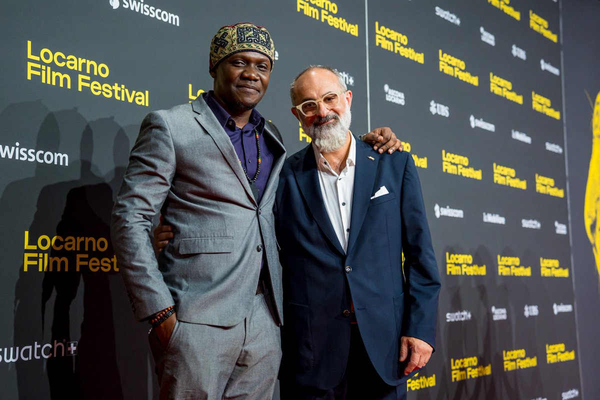 FieryCJ's tweet image. I was invited by Locarno Film Festival &amp;amp; Open Doors Locarno to present (1 out of the 3) spots I created for the new edition of Open Doors focusing on 42 African Countries. It was an immense honour to be at the world-famous Piazza Grande stage with DG, Swiss Agency for Development…
