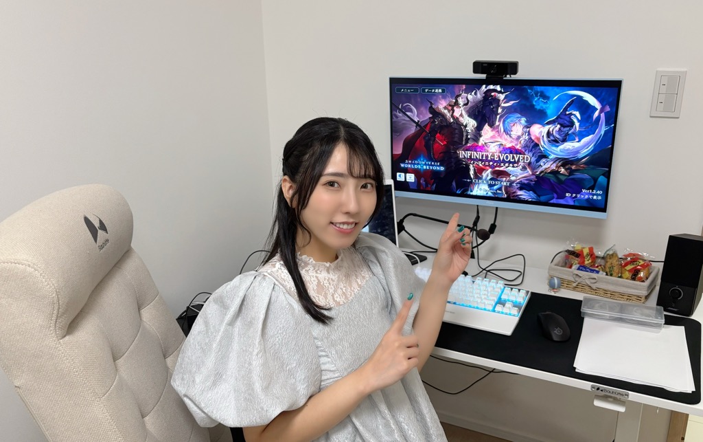 声優e-Sports部 (@seiyu_esports) on Twitter photo もうすぐ20時~配信開始!
咲谷怜奈が「Shadowverse Worlds Beyond」をプレイ🎮
💜咲谷怜奈
🎮シャドウバース ワールズ ビヨンド(<a href="/shadowverse_jp/">Shadowverse: Worlds Beyond公式</a>)
📎youtube.com/live/2d6BbC8Fh…
大人気ゲーム「Shadowverse(シャドウバース)」の最新作! もうすぐ20時~配信開始!
咲谷怜奈が「Shadowverse Worlds Beyond」をプレイ🎮
💜咲谷怜奈
🎮シャドウバース ワールズ ビヨンド(<a href="/shadowverse_jp/">Shadowverse: Worlds Beyond公式</a>)
📎youtube.com/live/2d6BbC8Fh…
大人気ゲーム「Shadowverse(シャドウバース)」の最新作!