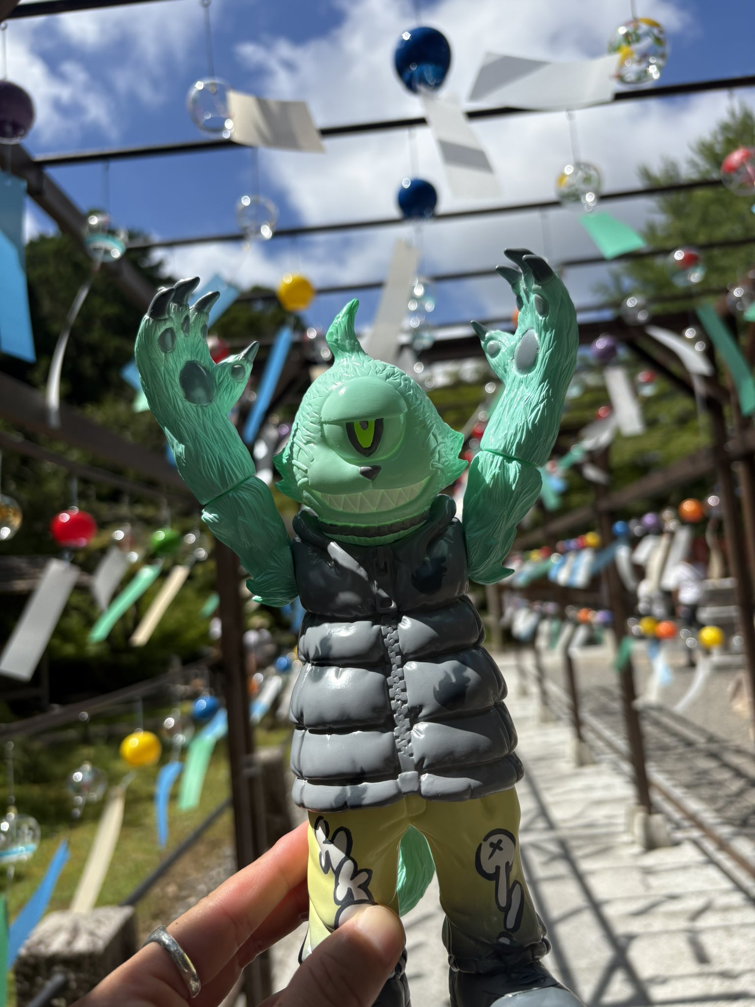ギャロミ 百々オイド ソフビ インディーズ ソフビ gyaromi ギャロミ 百々目オイド - メルカリ