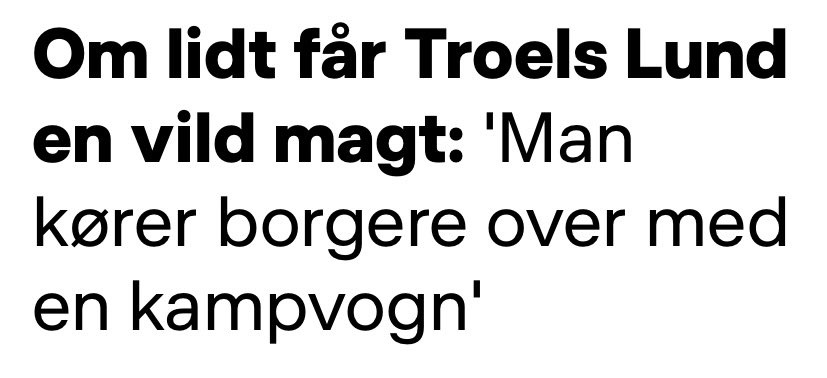 Ved ikke helt, hvordan det skal skynde på processen med oprustningen at aflive borgere med bæltekøretøjer, men lad os da give det et forsøg.