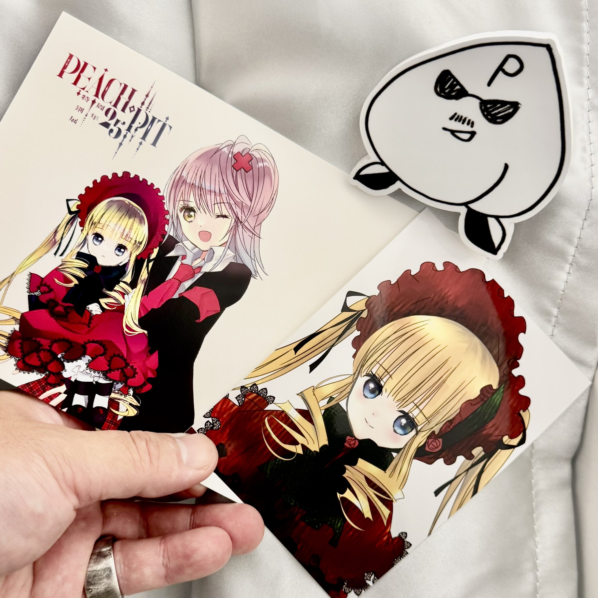 【匿名配送】PEACH-PIT 25周年特別展 暁のヴァンピレス グッズセット PEACH-PIT 25周年特別展 アデレイド（暁のヴァンピレス） セット