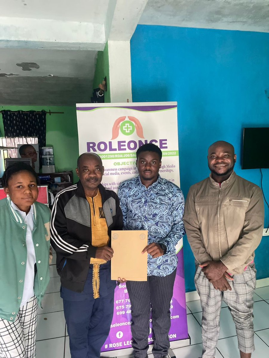 Roleonceassocn's tweet photo. It was a very interesting internship period at Roleonce Association. 

We sending out the Batch of students. 

#internship 
#roseleonceassociation
#roloence
#healthcare 
#humanitarian https://t.co/ostzZO6xYz