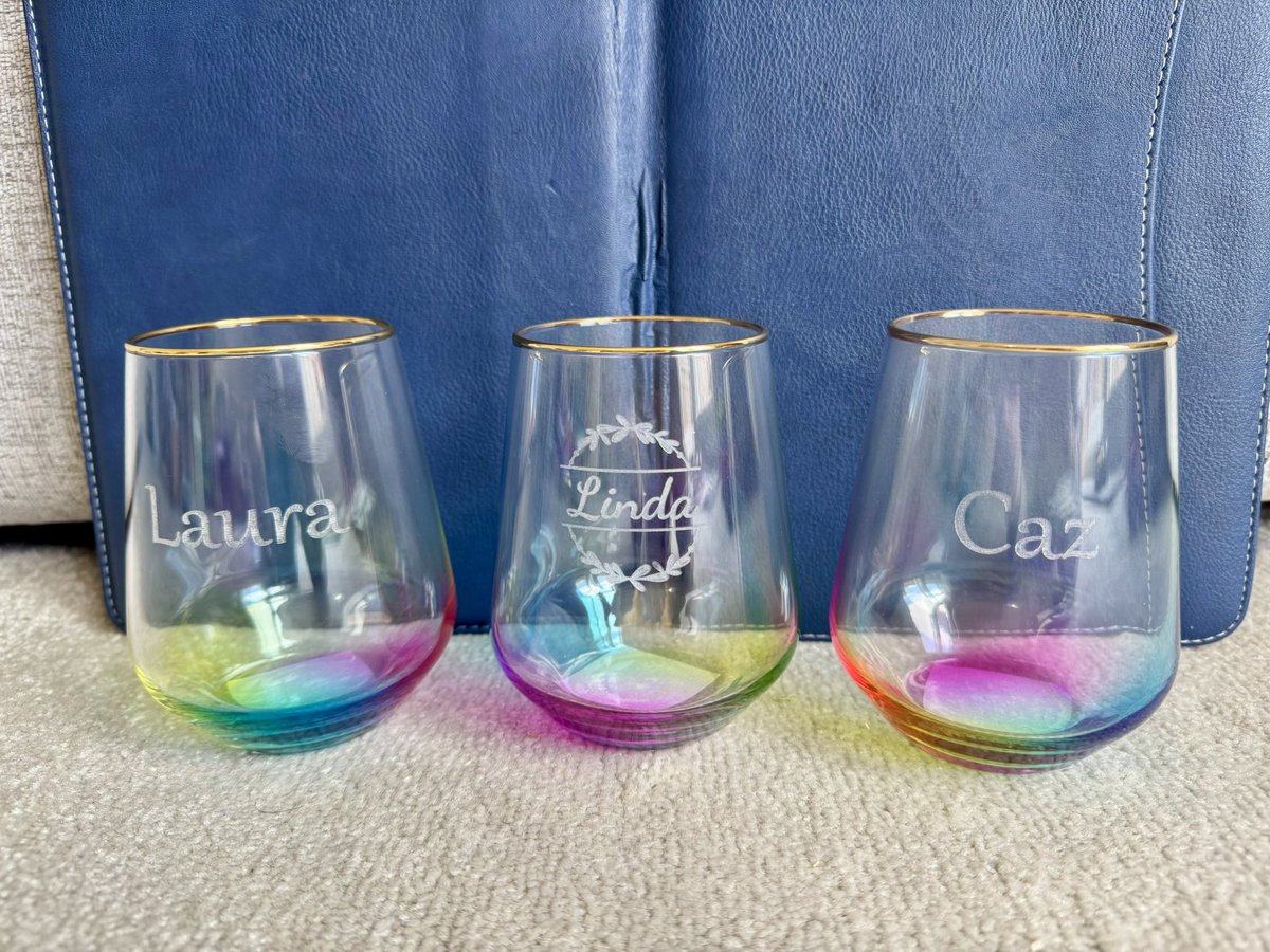 ShopWithKerry's tweet image. Our Rainbow Tumbler Glasses have been super popular this week! 

All personalised for FREE &amp;amp; just £10 each. 

They make lovely gifts &amp;amp; we can deliver all over the UK too. 

kerry.vivamknetwork.co.uk/rainbow-tumble…

#VivaMKWorld
#ChristmasIsComing
#Birthday
#HenParty
#Wedding