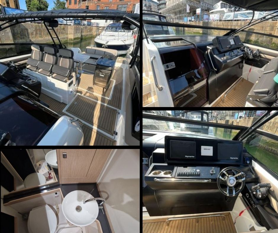 ApprovedBoats's tweet image. Over £50k off this 2018 Greenline Neo in our Summer Sizzler Sale ⚡

Sporty weekender meets stylish entertainer, twin Mercury V8s, entertainer’s cockpit &amp;amp; premium extras. 
Ready now in Southampton: approvedboats.com/boats-for-sale…

#BoatSale #GreenlineNeo #YachtBrokerageEurope #YachtSale