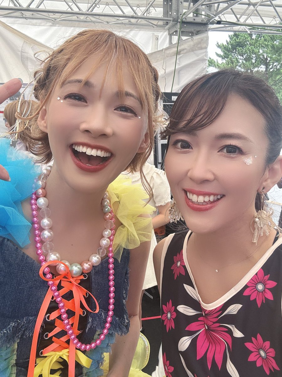 LuckyFes出演させていただきました！
本当にありがとうございます😍

最高に楽しかった！！！！

地元茨城で空に向かって歌えたこと、そしてカラーシングの素敵なシンガーのみんなと共に歌えたこと、誇りに思います🙌💕

あー終わっちゃった😢
また来年も出演できたら嬉しいな🥺