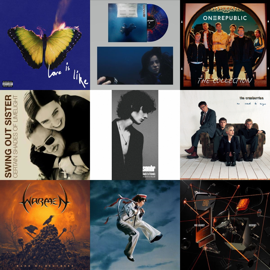 TOWER_Rock_Pop's tweet image. 【洋楽ロック🎸】

今週発売の注目作はURLからチェック⚡️
tower.jp/search/advance…

#Maroon5
#BillieEilish
#OneRepublic
#SwingOutSister
#Sombr
#TheCranberries
#Warmen
#ConanGray
#RiseAgainst
#HammerKing
#EllefsonSoto
#Martyr
#Domain
etc...
※輸入盤は発売延期の可能性もございます。