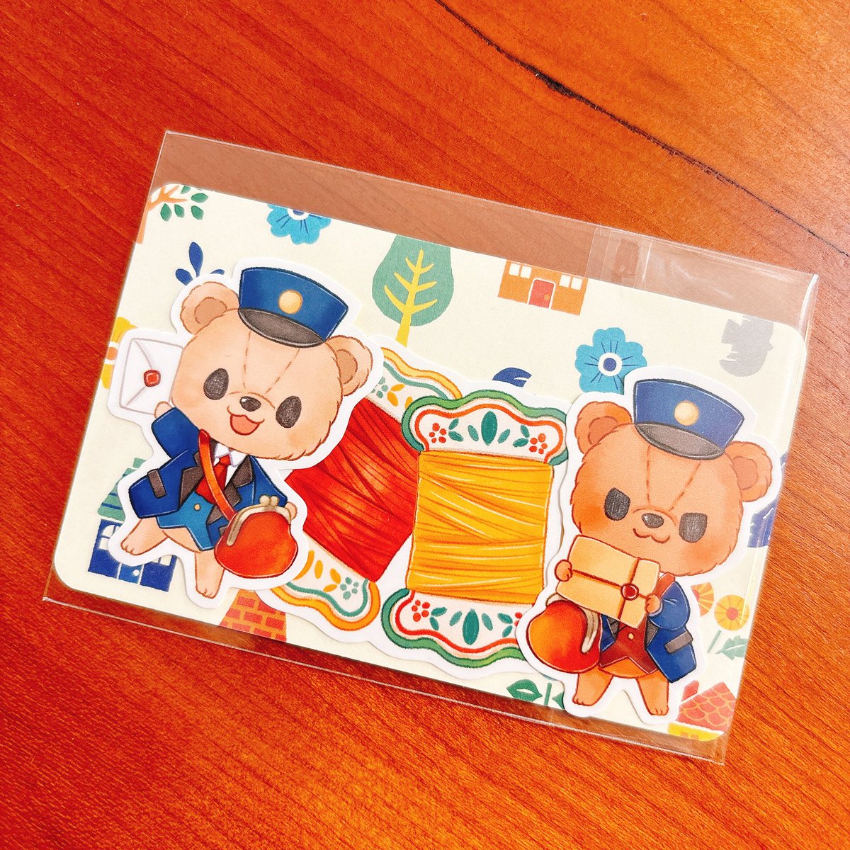 MattiNotte's tweet photo. 本日オンラインショップでご購入頂いた商品を全て発送いたしました✨
1,000円以��お買い上げの方のノベルティのステッカーはこんな感じです🐻📮
商品のお届けまで、��しばらくお待ちください✨ https://t.co/VvLmo5DJ8j