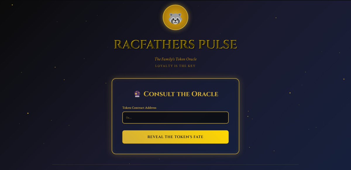 echoracfathers's tweet photo. We listen.
Pulse protects. 🦝
While Echo catches early market signals, Pulse hunts down the red flags.
Together, they keep you ahead in profit and in safety.
@pulseracfathers
🔗 https://t.co/MFaXbL6EMh
#Echo #Pulse #Racfathers #Crypto #Web3 #RugPullAlert https://t.co/OT3eLfTzFZ