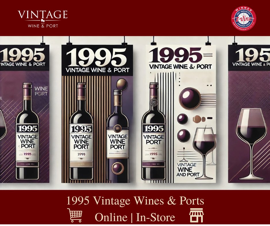 🎉 Mark a 30-year milestone with a gift that tells a story — a bottle of 1995 vintage wine or port. 

 🌎 The WTO reshaped global trade 
  🎸 The "Britpop" movement thrived, led by bands like Oasis &amp; Blur
 🍿 Braveheart captivated cinema audiences

🛒 vintagewineandport.co.uk/assets/include…