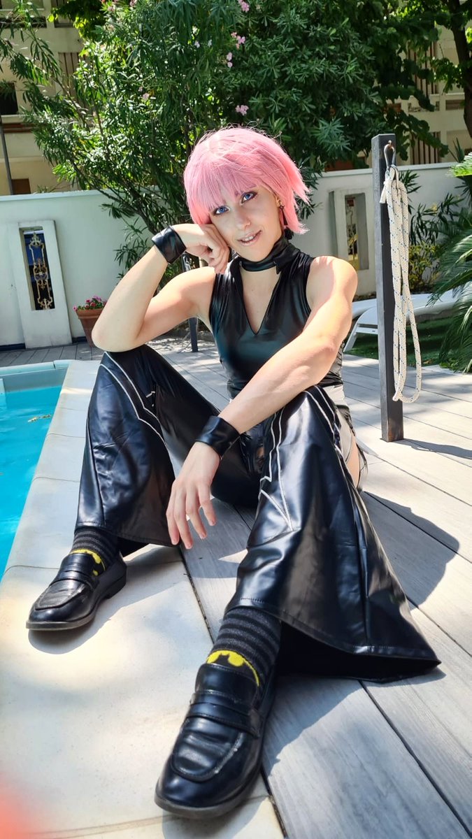 rikanyanshiro's tweet photo. Avete visto il nuovo episodio? 
Cosa ne pensate di questi due giovanotti? 
A me hanno fatto pisciare dal ridere
.
Ph: Kiri.cosplay
Cosplay by @uwowocosplay
.
#polyurethanecosplay #newpantyandstockingwithgarterbelt #newpantyandstocking #pswgcosplay #pswg #trigger https://t.co/72VGdD3mjE