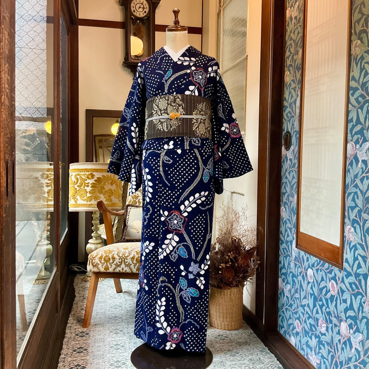 ようこ　有松鳴海絞り　浴衣　218 kimono tento on X: 