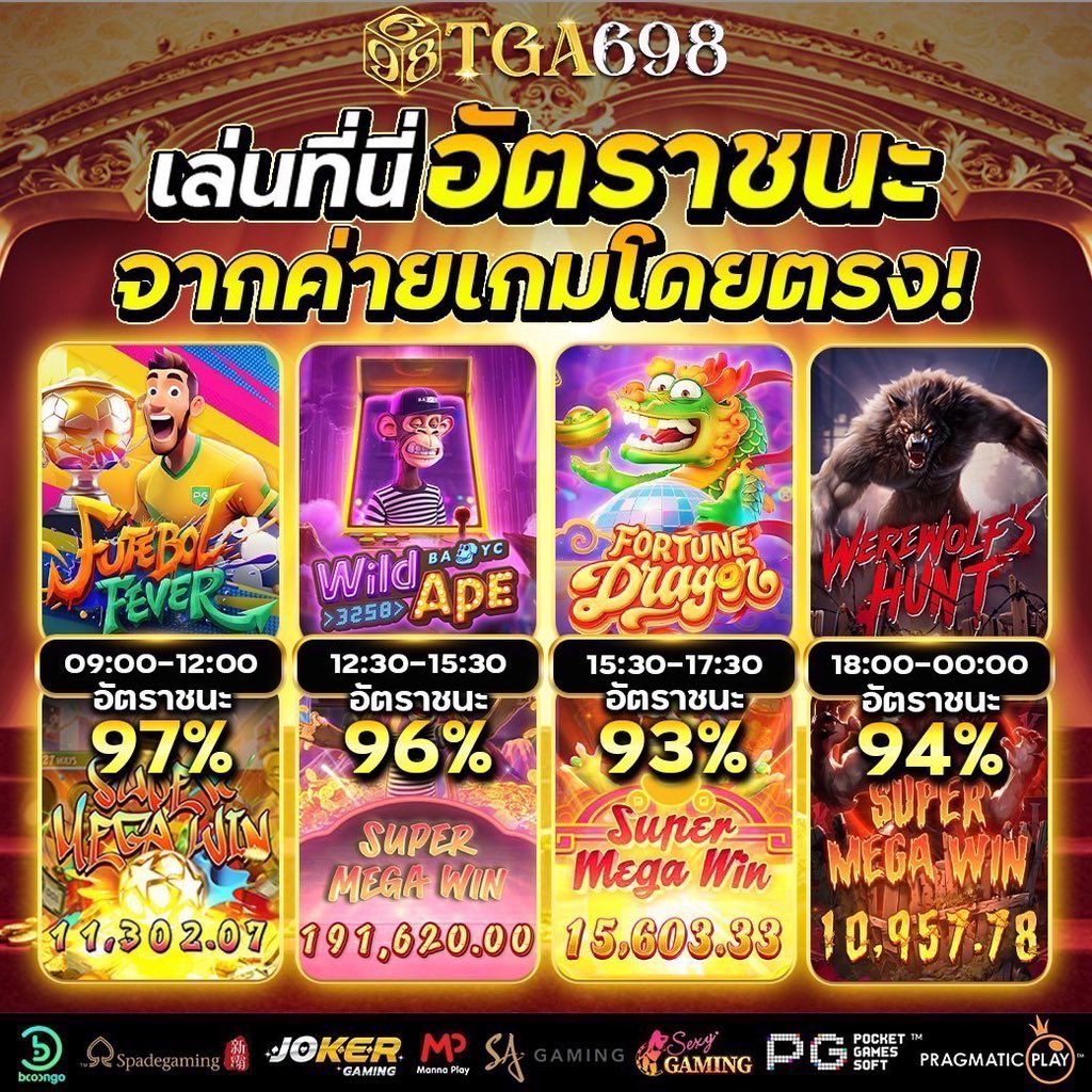 @TGA698
🔥การันตี ผู้เล่น 200k 💥
🫅 แอดมินดูแลตลอด   24 ชั่วโมง 🫅 
🎉 ฝากแรก100 รับ200 🎉
💲รองรับ true wallet💲

bit.ly/4kVzHYp