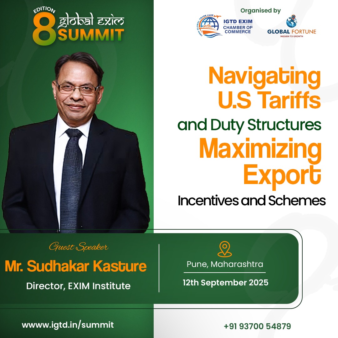 KDSushma's tweet photo. 🇺🇸 Exporting to the U.S.?
Learn Tariffs, HS Codes, FTAs & Cost-Saving Strategies at the 8th Global EXIM Summit with Mr. Sudhakar Kasture – 41+ yrs EXIM expert.
📅 12 Sept 2025 | Pune
🎟 https://t.co/uJkrftLqLJ
#GlobalEXIMSummit #ExportToUSA #USTariff #EXIMBusiness #GlobalTrade https://t.co/vcetKQAKMk