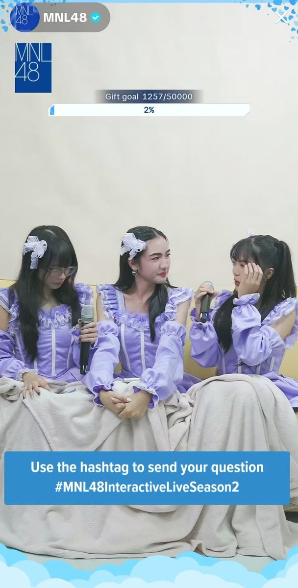 ganda no! heheh

#MNL48InteractiveLiveSeason2
MNL48 ILIVE S2 EP2
<a href="/mnl48official/">MNL48</a>