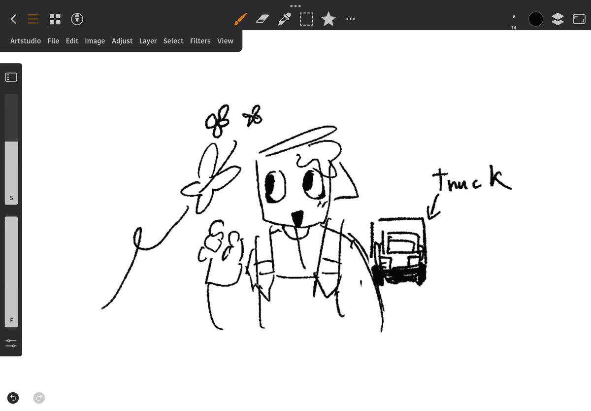 <a href="/Drunk_Weirdo/">drunk</a> Artstudio pro is so mid. im genuinely going to tweak out over a doodle