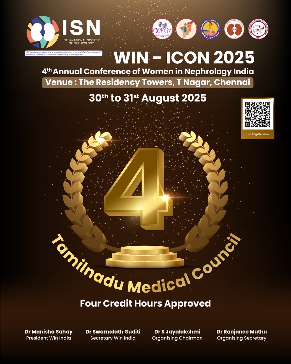 WomenNeph_india's tweet photo. Don't miss out! Register today to earn 4 credit hours! https://t.co/P6AkMAxSf3