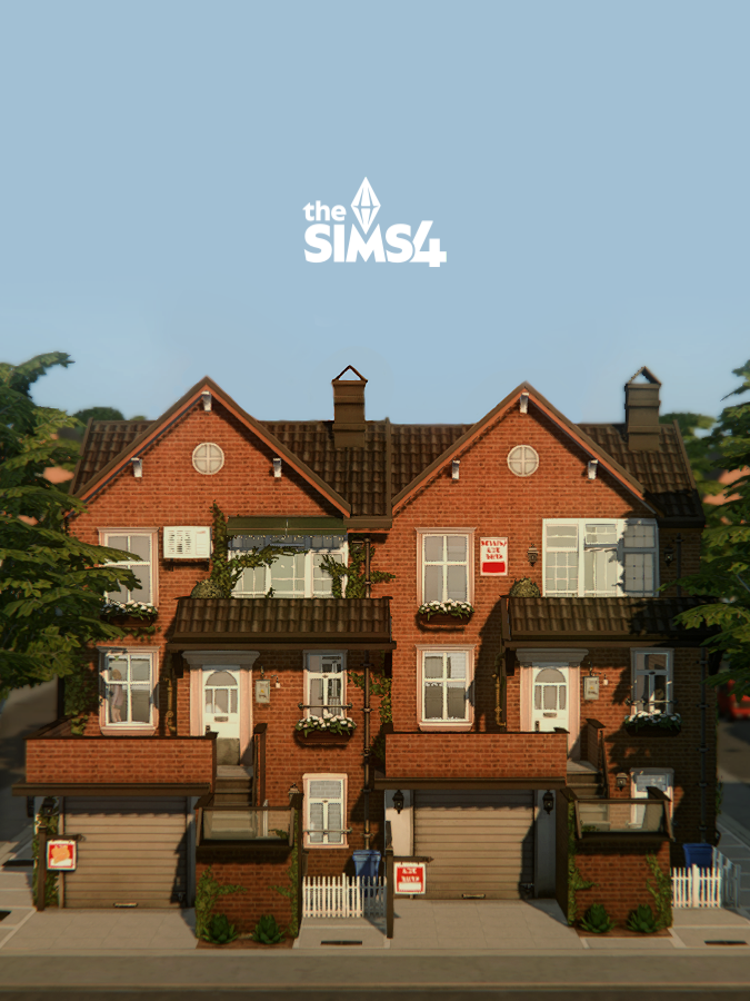 simsletoe's tweet photo. If you’re looking for a townhouse to move into, here are two units available for rent!

Brick Townhouses Forrent 🔑🏠 | NoCC
EA-ID: simsletoe
#TheSims4 #ShowUsYourBuilds
@TheSims https://t.co/ZPjRi2Fnlo