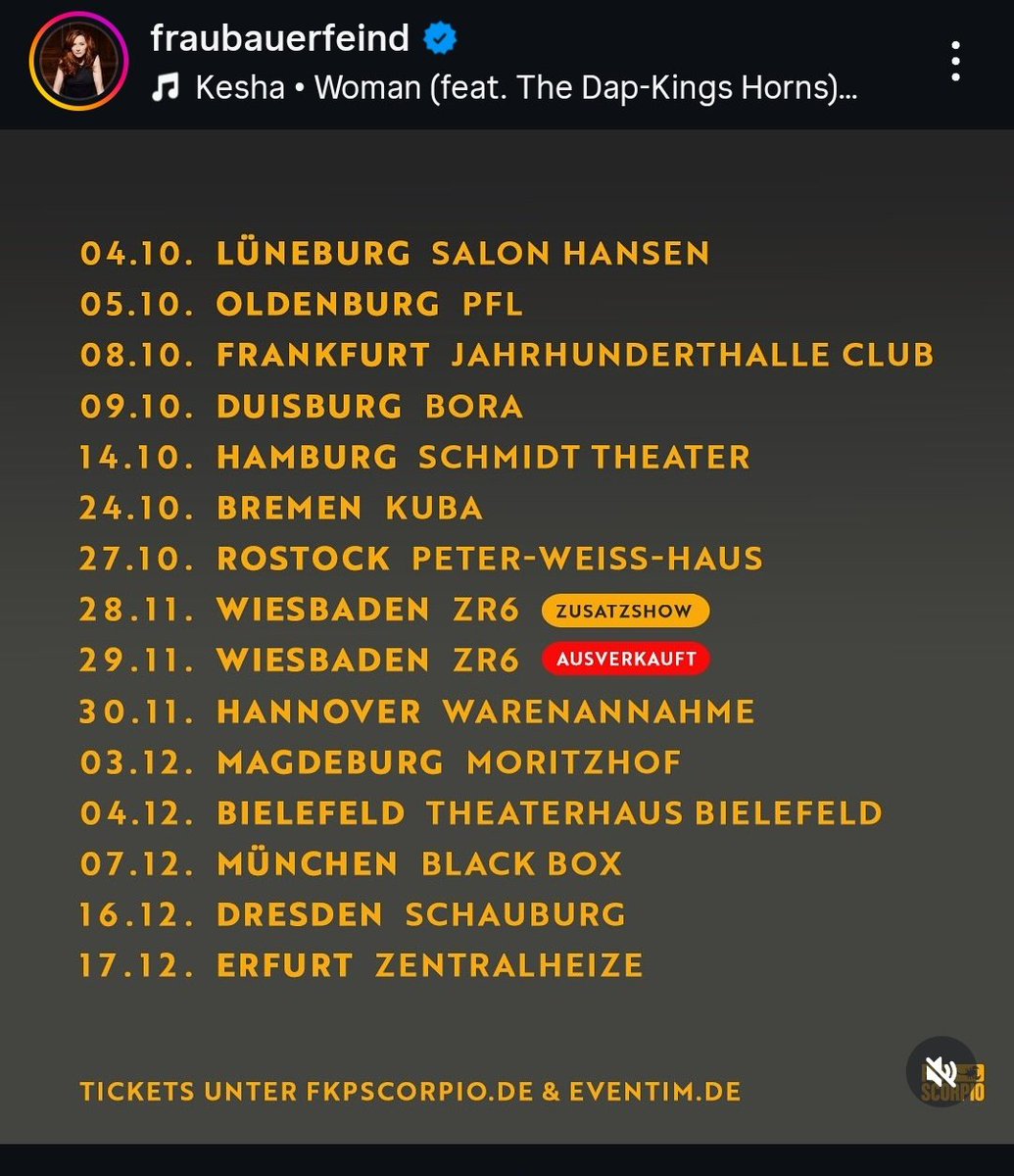 Also könnte man sagen das die nächsten AZ für #wsmds in der Zeit zwischen 27.10 und 28.11 sind. 😅😅