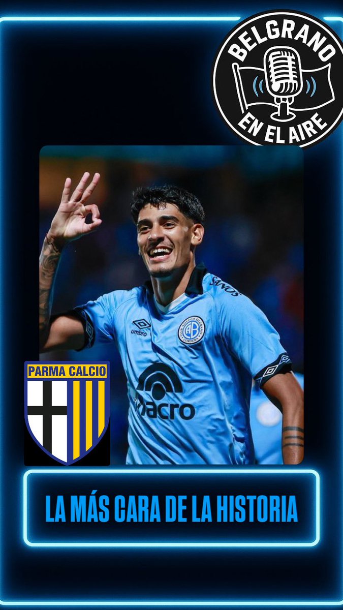 #Belgrano -LA MÁS CARA DE LA HISTORIA-
Es un hecho que Mariano “el nano” Troilo se convertirá en nuevo jugador del Parma de 🇮🇹, la operación será de 8 millones de Euros por el 60% de su ficha. El dia sábado arribara en Italia para realizarse los estudios médicos correspondientes.