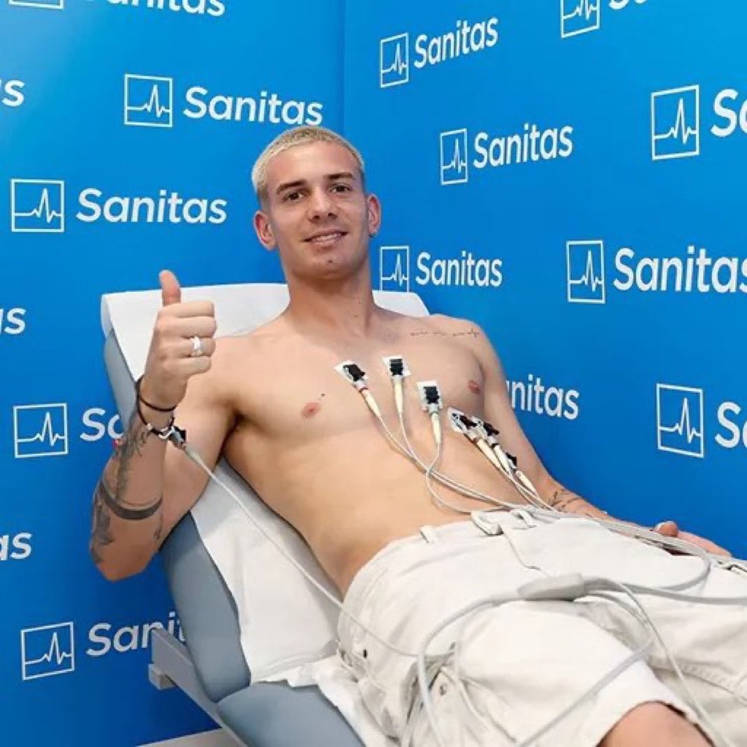 🤍👍🏻 Franco Mastantuono completed his medical as new Real Madrid player.