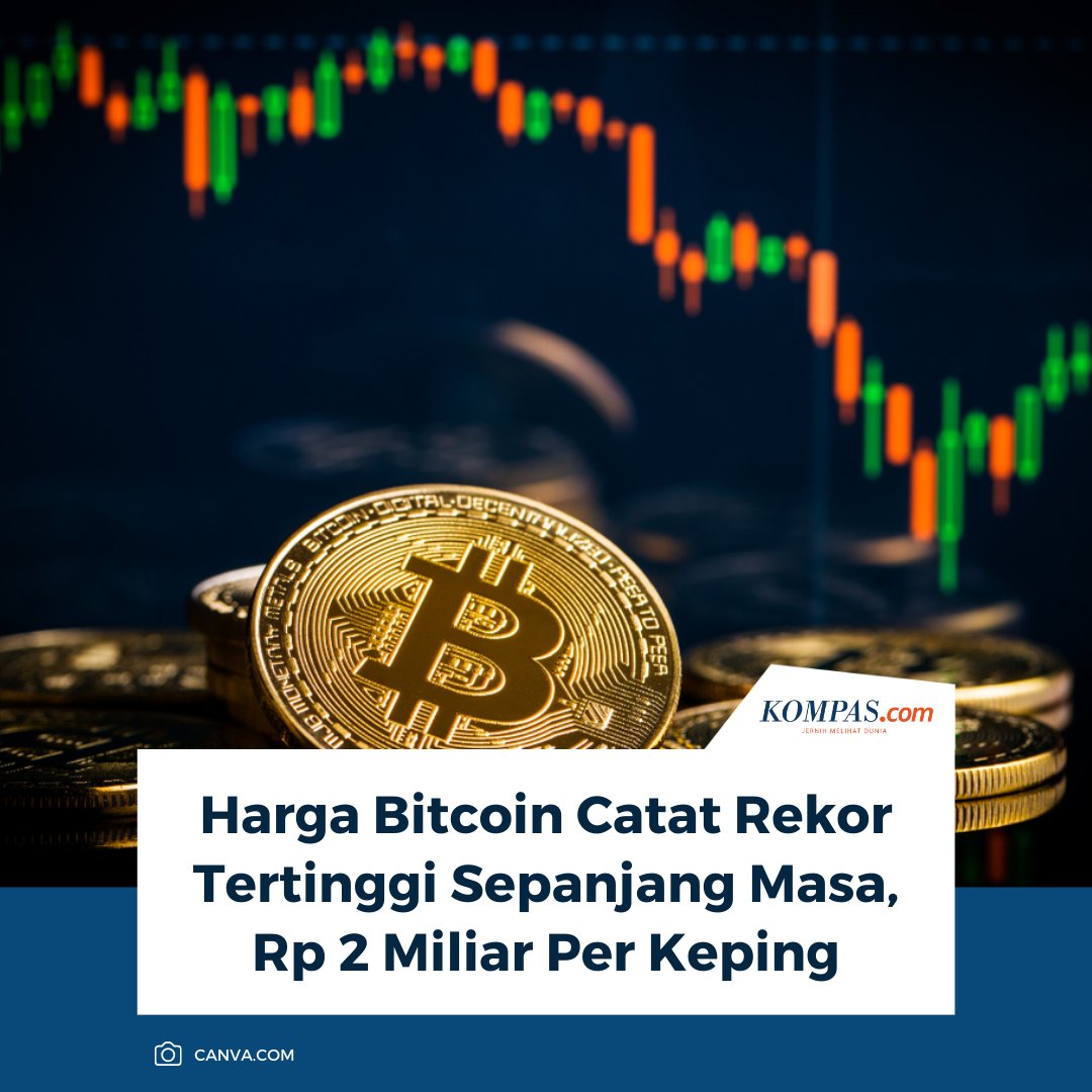 Harga mata uang kripto (cryptocurrency) Bitcoin menyentuh rekor baru yaitu  124.237 dollar AS (sekitar Rp 2 miliar) per keping. Baca di sini:  https://t.co/wWCb0cHTmt ~TA #Bitcoin #Kripto