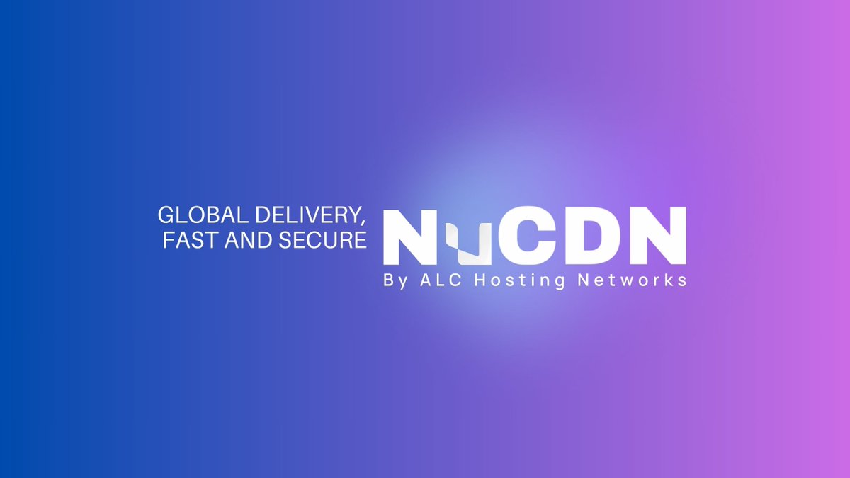alchosting's tweet image. NuCDN is now powered by ALC Hosting Networks.
With 40+ global edge locations, integrated DNS/CDN, and a high-performance backbone, we&apos;re delivering smarter, faster, and more reliable content delivery—globally.

Learn more: nucdn.co/blog/company/n…