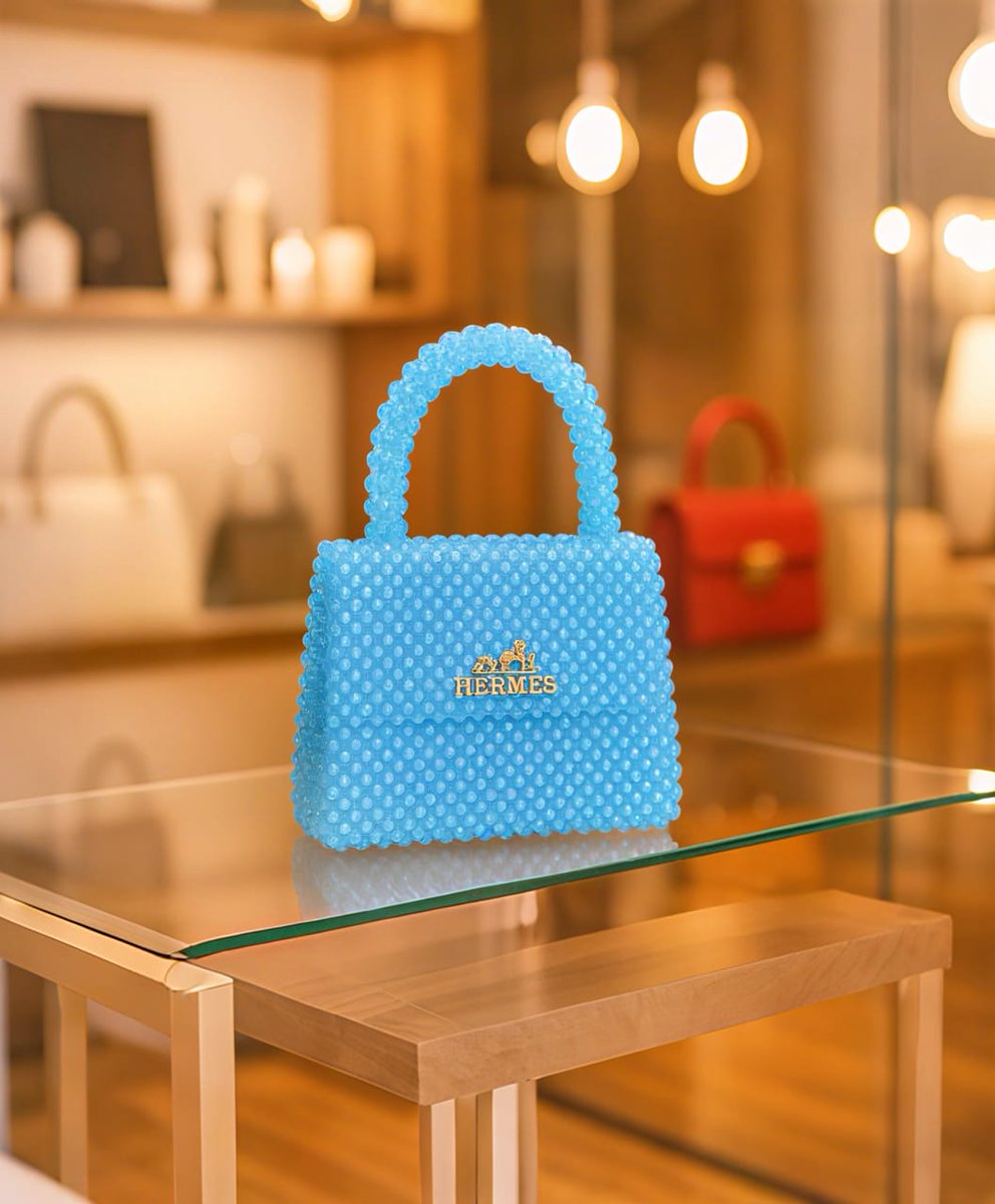 KalraTeto30823's tweet image. 💙 Sky Blue Beaded Bag – Rs. 2500 only!
Handmade, elegant &amp;amp; customizable in any color.
Perfect for gifting or styling.
📲 0304-0942541

#StoneAndStyle #HandmadeBag #SkyBlueBag #FashionAccessories #GiftIdeas